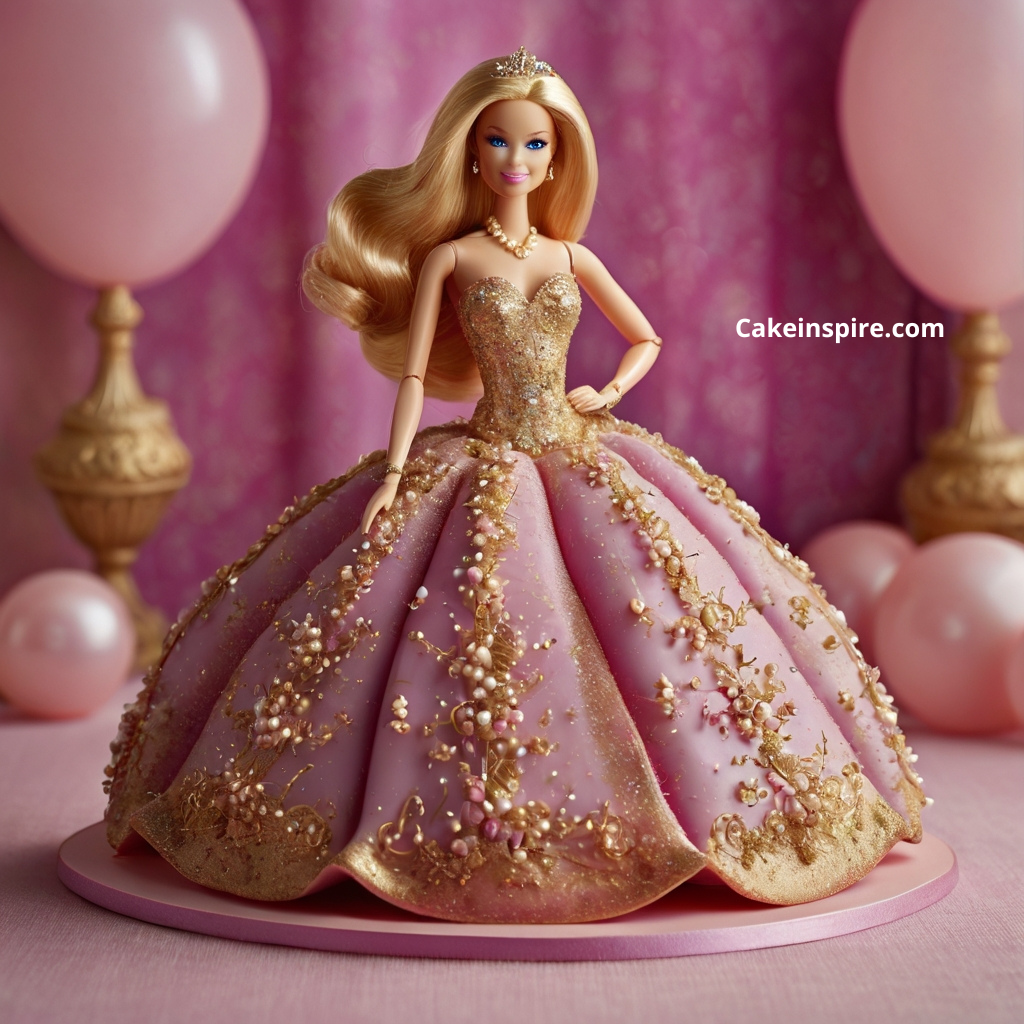 barbie cake