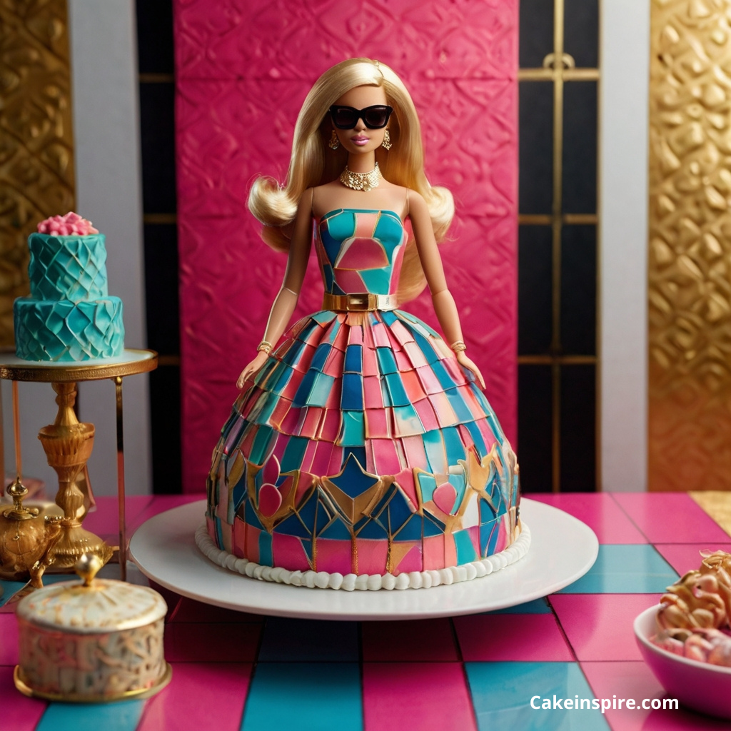 Barbie Fashionista cake