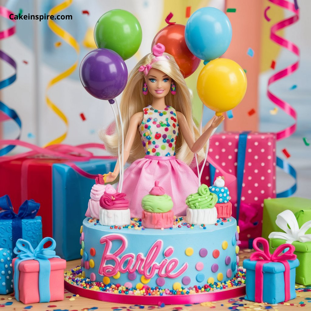 Barbie Birthday Party Cake