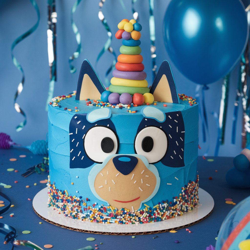 bluey cake