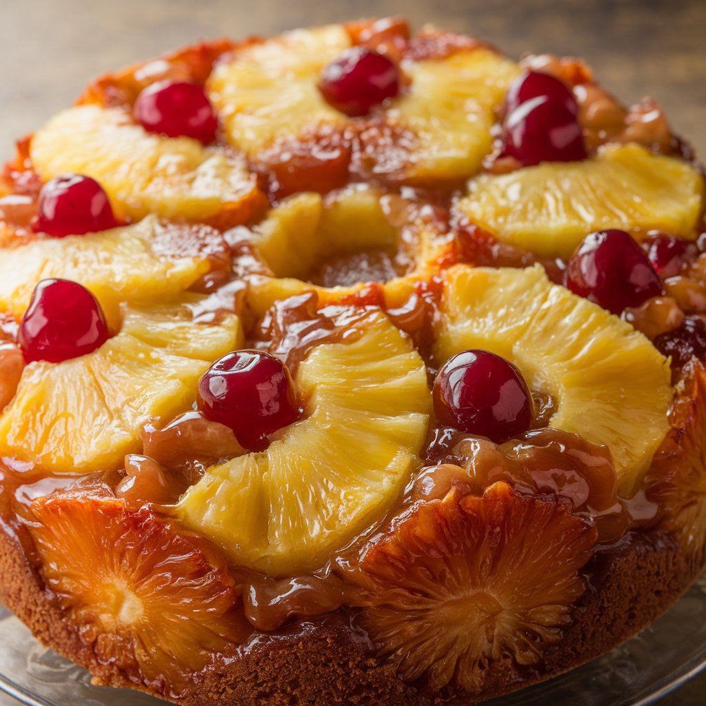 Pineapple Upside-Down Cake with Cake Mix