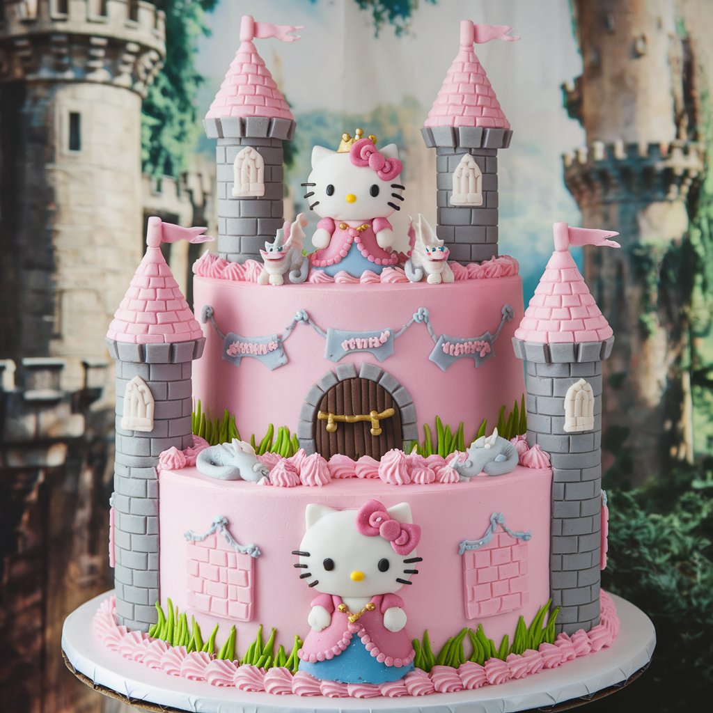 hello kitty cake