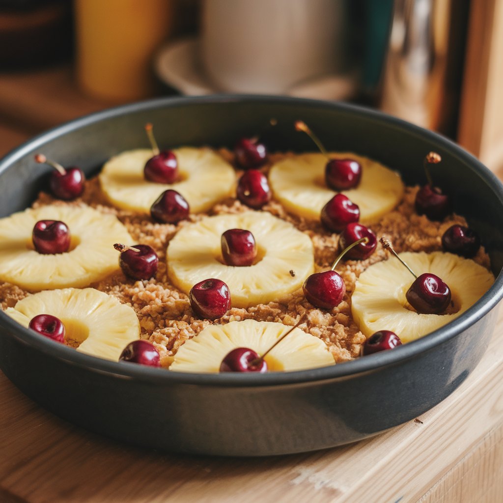 Pineapple Upside-Down Cake with Cake Mix