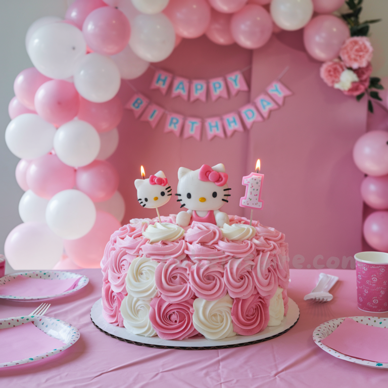 How to Make the Perfect Hello Kitty Birthday Cake