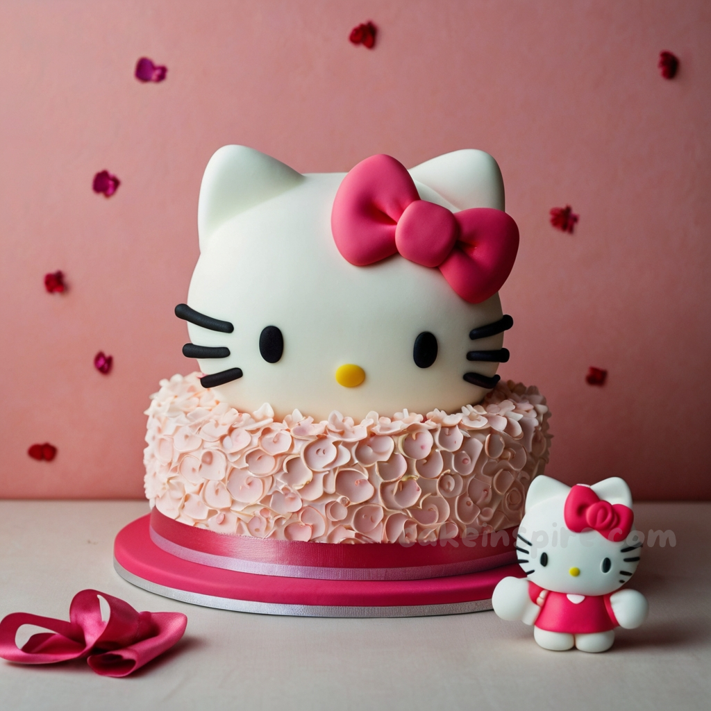 Hello Kitty Cake Topper