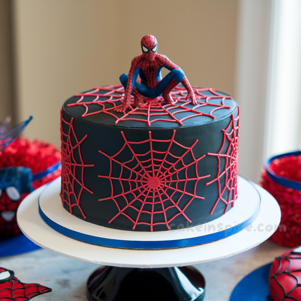 Spiderman Cake 