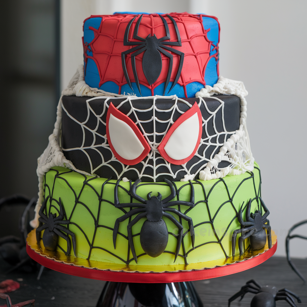 Spiderman Cake 