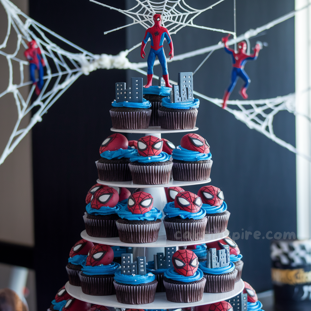 Spiderman Cake 