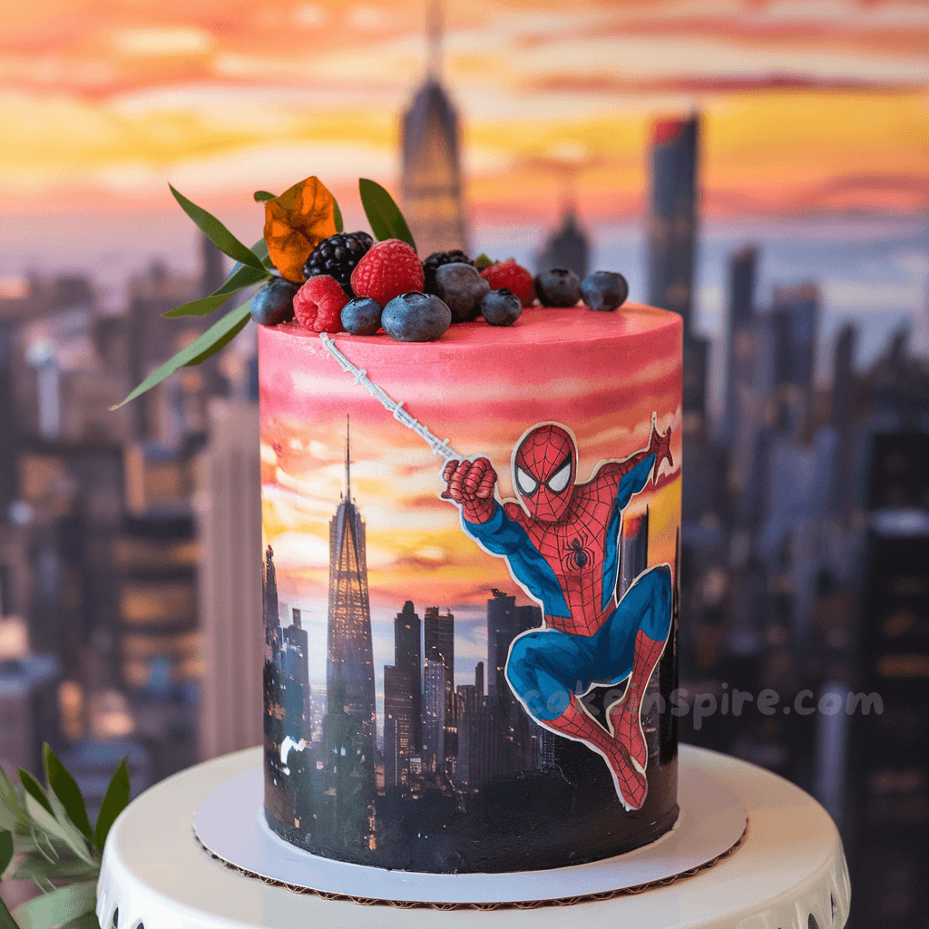 Spiderman Cake