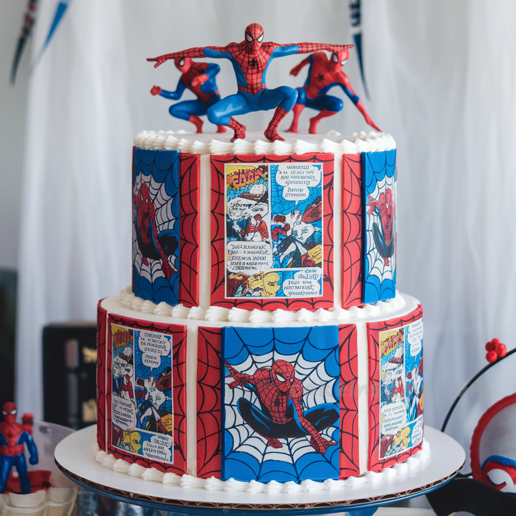 Spiderman Cake