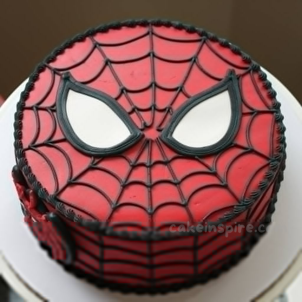 Spiderman Cake 