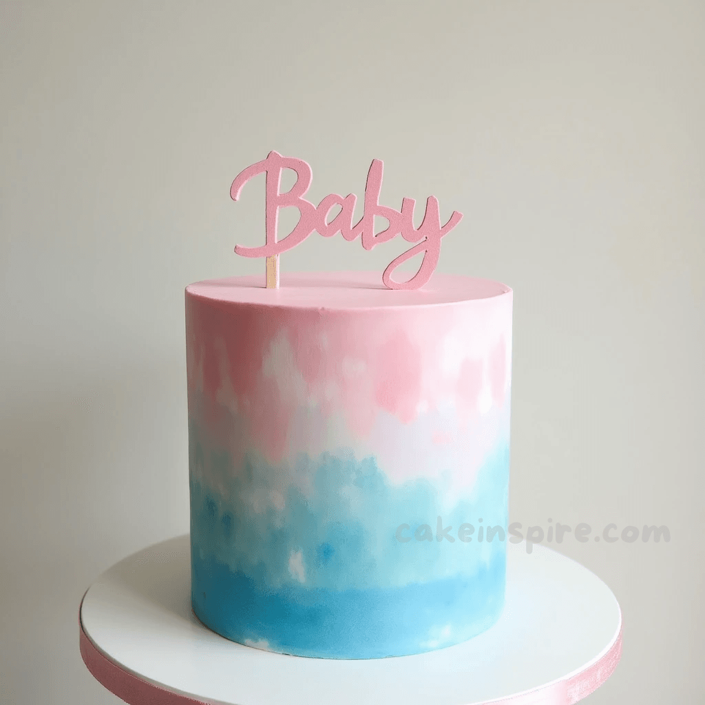 baby shower cake